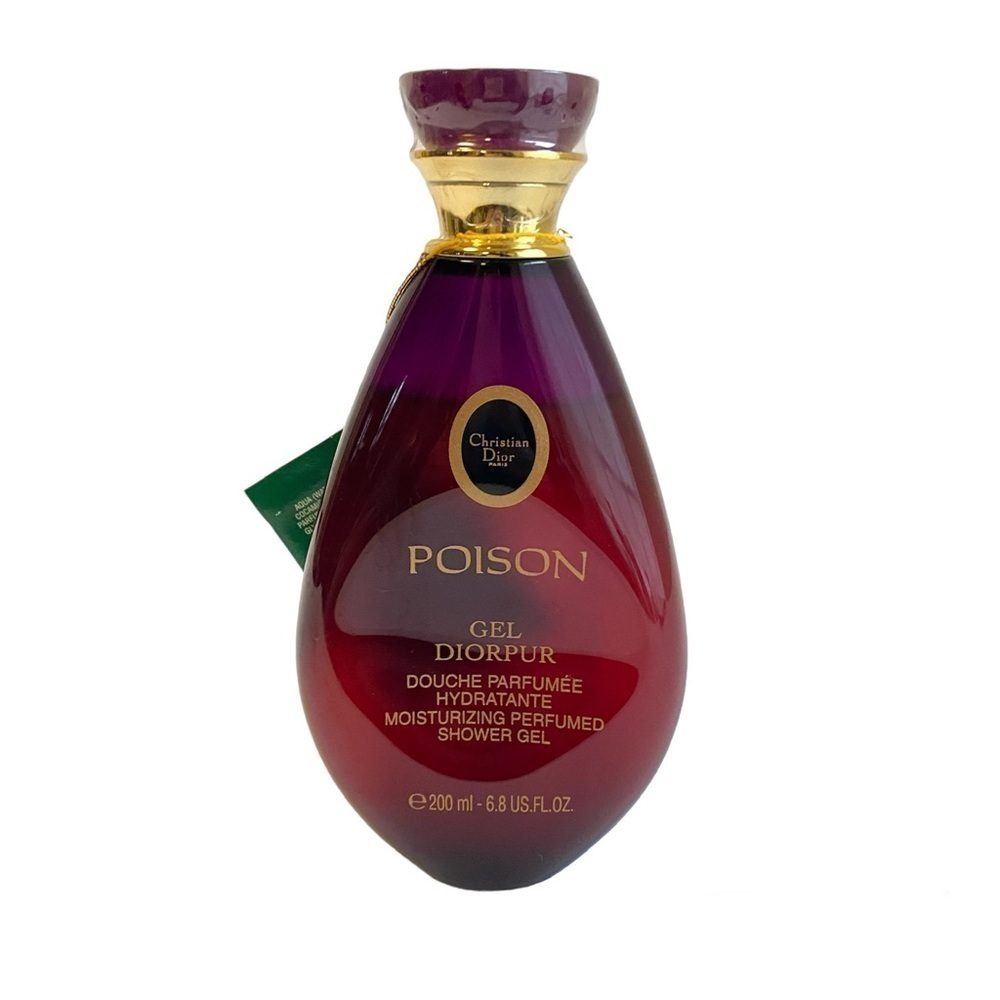 Christian Dior Poison Shower Gel Diorpur 6.8‎ Fl Oz Vintage Sealed Original Rare